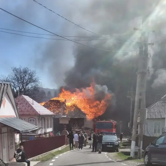 Incendiu la Soveja, Vrancea. Mesajul BOR