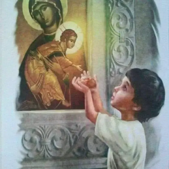 Sfântul Onufrie copil: Minunea în care Pruncul Hristos i-a vorbit din icoană